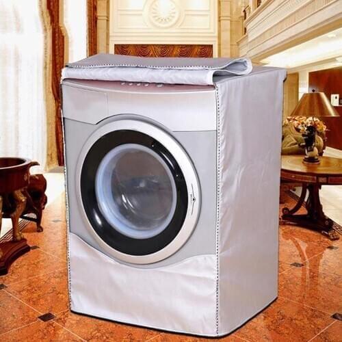 Washing Machine Cover Waterproof Sunscreen Laundry Dryer Case Box Drum Machine Home Protective Cover Household Storage Bag
