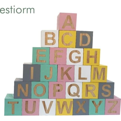 Estiorm Large Wooden Letters