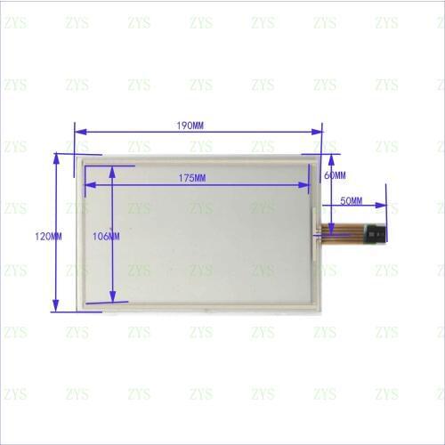 KDT6318 190*120mm 8inch 5 lins Touch Screen For GPS CAR this is compatible sensor glass 190*120 KDT 6318