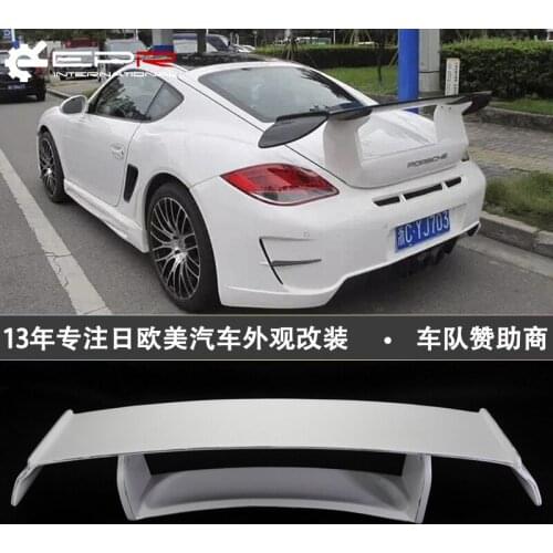 Suit For Modification the Gt Tail Carbon Fixed Wing with Resin Fiber of 987 Cayman Pior