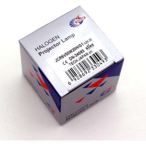 For DONAR JCR 6V50W Halogen Cup Lamp Japan EYE Yanqi Microscope Bulb JCR6V50W20H/G1
