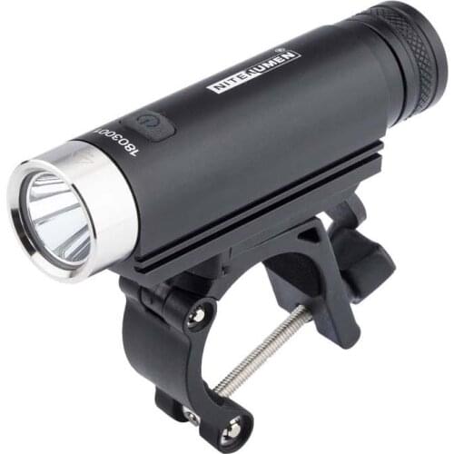 NITENUMEN X1S 1xCREE XM-L2 850 Lumens 3-Mode USB Rechargeable LED Bicycle Light Flashlight(1x18650)