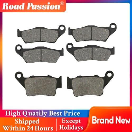Road Passion Motorcycle Front and Rear Brake Pads For YAMAHA XT660Z XT 660 Z Tenere 2008-2016 XT 660 ZA Tenere ABS 2011-2016