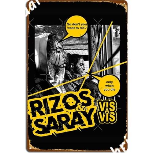 Saray And Curls Poster Metal Plaque Cinema Garage Custom Wall Mural Painting Tin Sign Poster