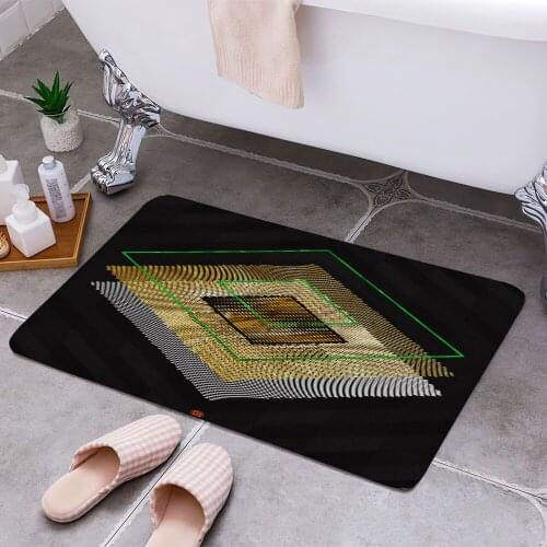 CPU 3D Print Doormats Rectangle Non-Slip DoorMat Bedroom Kitchen Entrance Print Door rugs Dropshipping