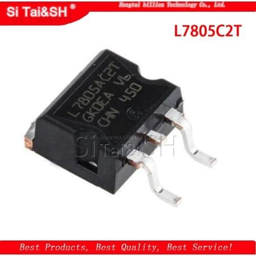 10pcs L7805C2T TO-263 L7805CD2T TO263 L7805 SOT L7805AC2T Three-terminal voltage regulator new