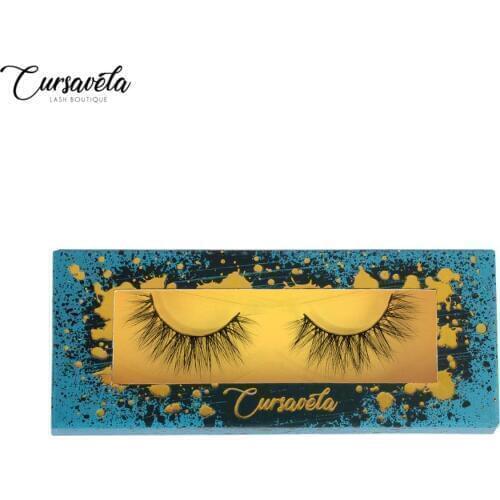 Salford Sport Style Lash 3D Mink Eyelashes Big Promotion Buy 2 Get 3 / Buy 5 Get 10 CURSAVELA Simple Comfortable Light weight