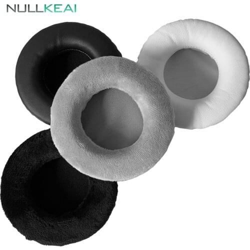 NULLKEAI Replacement Parts Earpads For AKG N60NC Headphones Earmuff Cover Cushion Cups