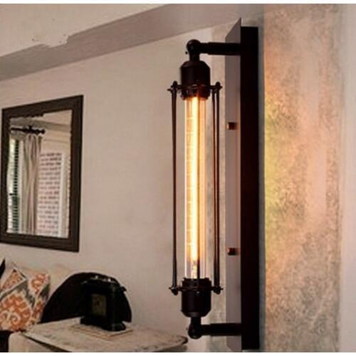 Vintage wall lamp American industrial loft sconce wrought iron edison bulb lamparas luminaria E27 110-240V