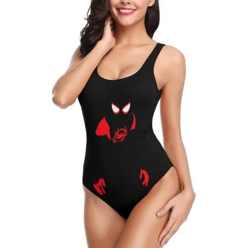 Women 2021 sexy Bikinis Tom Holland Spider Eyes Women Swimsuit One-Piece Swimwear Anime Comic Kawaii Women Beach wear