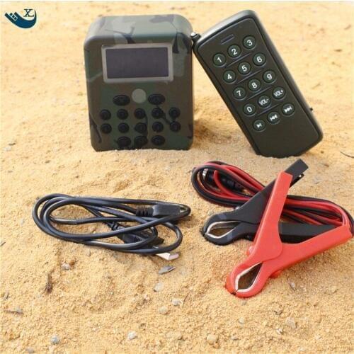 Xilei Quail Sounds 200 Bird Sounds Dc 12V 50W Lcd Display Mp3 Bird Caller Quail Sound Devices With Remote Control