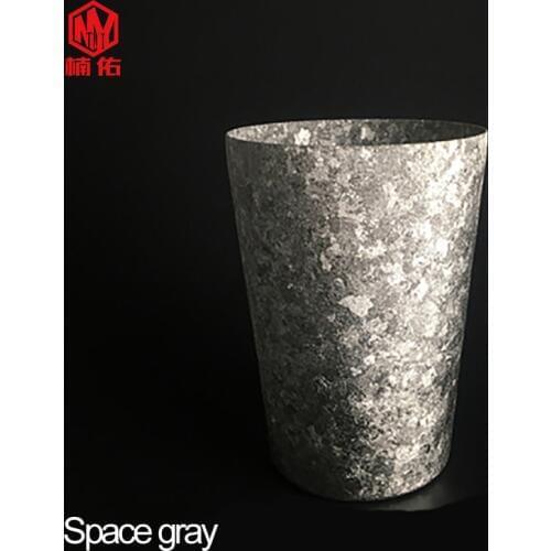 1PC Ultralight Colorful Pure Titanium Coffee Cup Double Vacuum Wide Mouth Cup Mug Tea Cold Drink Gift Cup Household Tableware