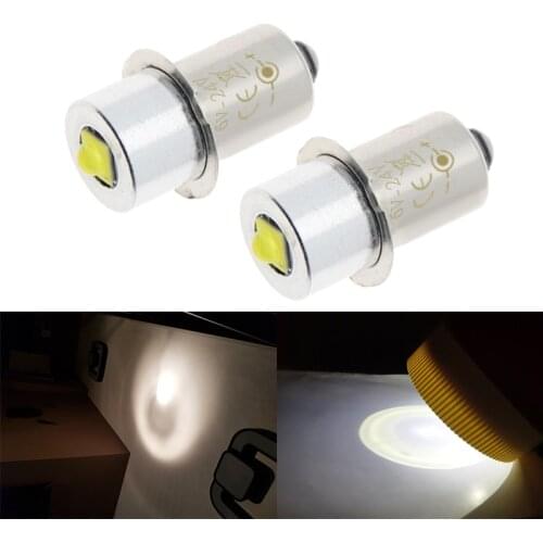 5W 6-24V P13.5S Flashlight LED Bulb High Bright LED Emergency Work Light Lamp Flashlight Replacement Bulb Torches electric torch