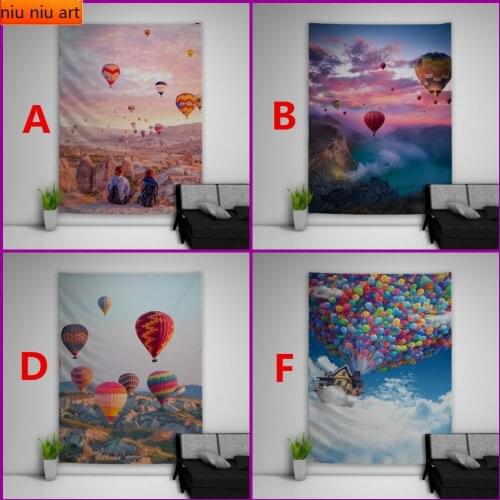 DIY Diamond Painting Anime Hot Air Balloon Fantasy Psychedelic Sky Diamond Mosaic Cross Stitch Kits Room Decoration