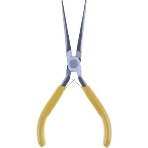 Long Nose Plier Multi tool Forceps Repair Hand Tools Needle Nose Pliers Press tool 5''/125mm Dropshipping