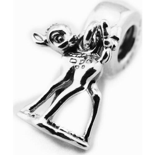 Pendant Vintage Floating Charms for Bracelets & Bangles Women DIY 925 Sterling Silver Charms for Jewelry Making