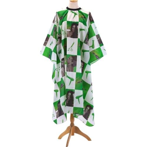 Hairdressing Salon Haircut Cloth Printed Shawl Household Adult Simple Cloth Oiled Shawl Apron Multi-Color Optional