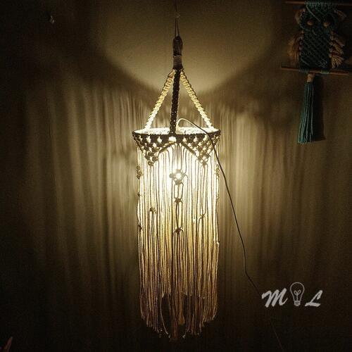 Nordic Ins Pendant Lamp Bohemian Hand-make Ceiling Hanging Lamps Living Room Home Deco Loft Pendant Light Room Lights Luminaire