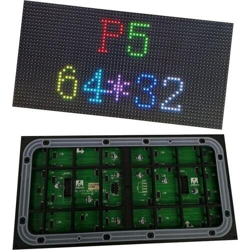 1pcs Led Display Module P5 320x160mm For DIY Outdoor RGB Led Display Screen Video Wall Full Color Image