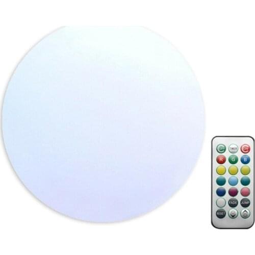 Glowing Beach Ball Remote Control LED Light Swimming Pool Toy Glowing Ball Inflatable LED Beach Ball Party Accessories