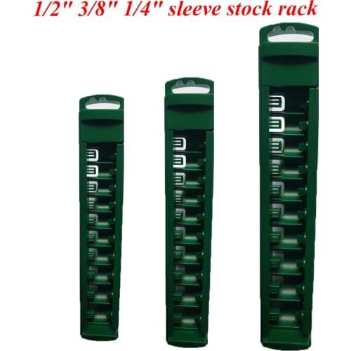 Wrench Socket Rack Universal Storage Holders Plastic Socket Tray Tool Organizer Bag Hand Tools Keeper Shelf 10 Pcs