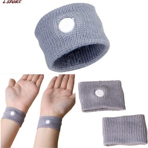 1pc Wrist band Travel Car Sea Van Plane Wristbands Anti Nausea Car Seasick Sickness bracelet Reusable