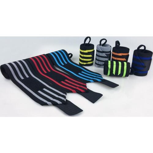 1Pcs Fitness Weightlifting Wristband Bracer Wrist Belt Pressurized Joint Bandage Protector Training support For Men