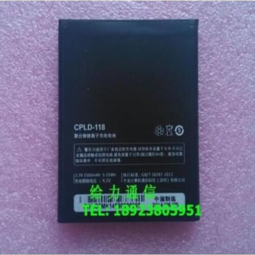 1500mAh CPLD-118 New Replacement Battery For Coolpad 5310 High Quality battery with phone stander