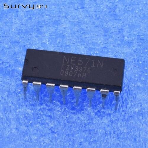 5/10PCS IC NE571N 16PINS 571N GOOD QUALITY IC US diy electronics