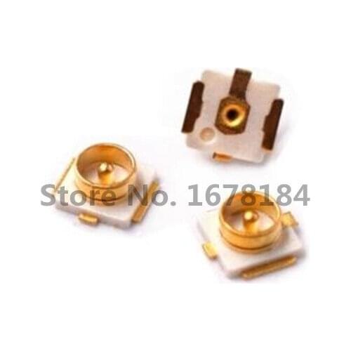 100PCS U.FL-R-SMT U.FL Socket IPEX / IPX Connectors RF Coaxial Connector Antenna Block ( 20279-001E )