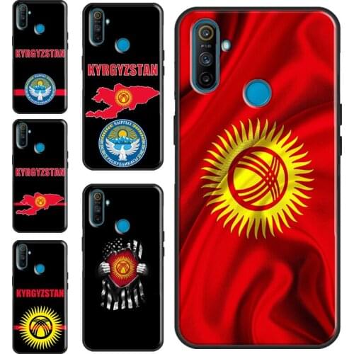 Kyrgyzstan Flag Case For OPPO Realme GT Neo Q3 6 7 8 Pro C3 C11 C15 C21 OnePlus 9 Pro 8 Pro 9R 7T 8T Cover