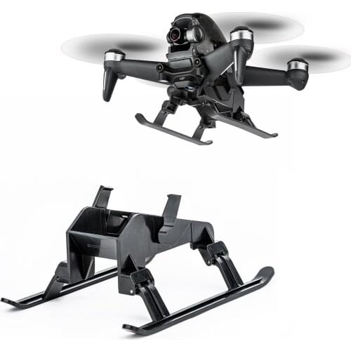 DJI FPV Foldable Landing Gear Extended Heighten 30mm Anti-fall Skid Leg Protector Stand Foot for FPV Combo Drone Accessories