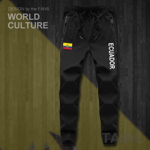 Republic of Ecuador Ecuadorian ECU mens pants joggers jumpsuit sweatpants track sweat fitness fleece tactical casual nation NEW