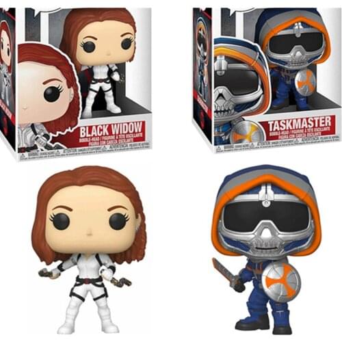 Hasbro Black Widow 604# Taskmaster 605# Avengers Marvel Super Hero Decoration Figurine Anime Action Figure Model Toy Collection