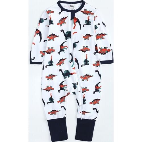 For Newborns Baby Romper Baby Clothes Newborn Baby Boys Girls Long Sleeve Cartoon Print Romper Jumpsuit Outfits Newborn Clothes