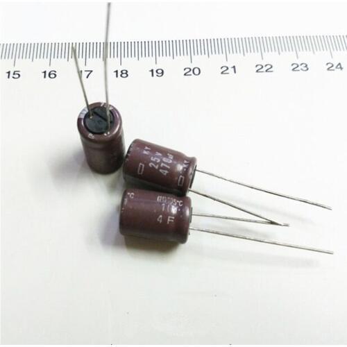 CAP Switching US 25V 470UF Size 10*16 mm NIPPONCHEMI-CON High frequency low resistance new and original