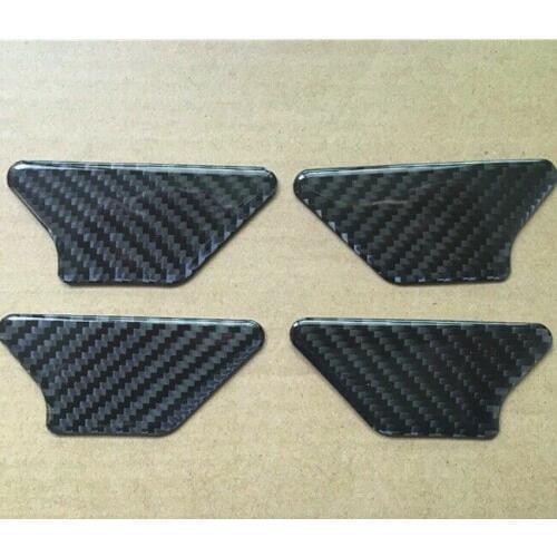 Fit For Volkswagen Golf 6 MK6 Door Interior Handel Bowl Carbon Fiber Cover Trim 4pcs