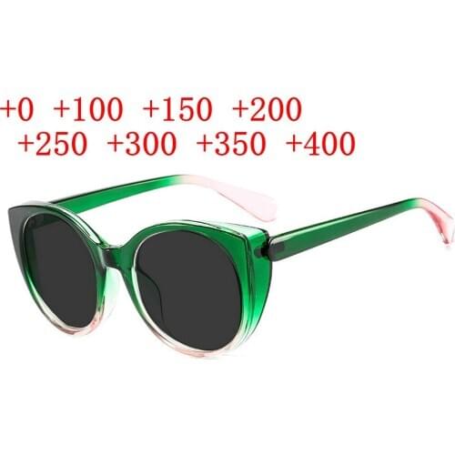 2020 New Women Bifocal Sunglasses Sun-readers UV 400 Protection Outdoor Reading and Distance Viewing Fashion Lady Readers NX