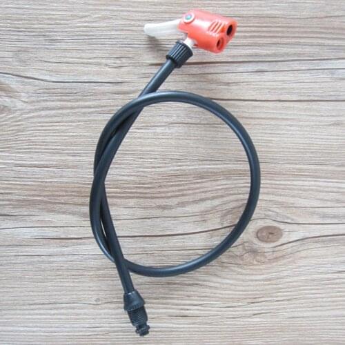 Bicycle Air Pump Hose Tire Inflator Tube Compressor Nozzle For Mountain Bikes