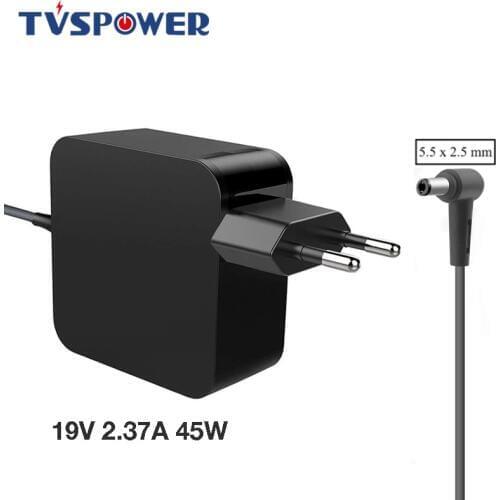 19V 2.37A 45W 5.5*2.5mm For Asus Laptop AC Adapter Power Charger For ASUS A52F X450 X450L X451C X550V X501LA X550C X551CA X555