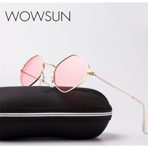 Ladies retro designer brand transparent sunglasses sexy couple glasses