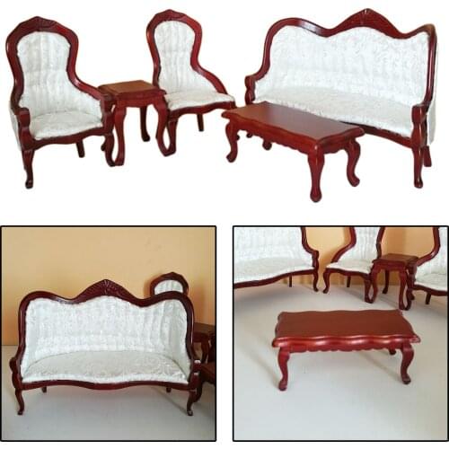 1/12 Doll House Micro Living Room Kit Model Playset Toy Ornament Gifts