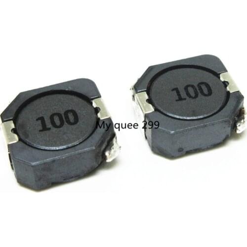 10pcs/LOT CDRH127 CD127 10UH Chip inductor 12*12*7mm 10uH 100 SMD Power inductor Free Shipping