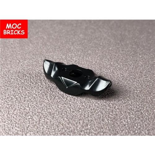 10pcs/lot MOC Bricks Figure Body Wear Armor Shoulder Pads with Ridges fit with 11438 Building Blocks DIY Toys for kids gifts