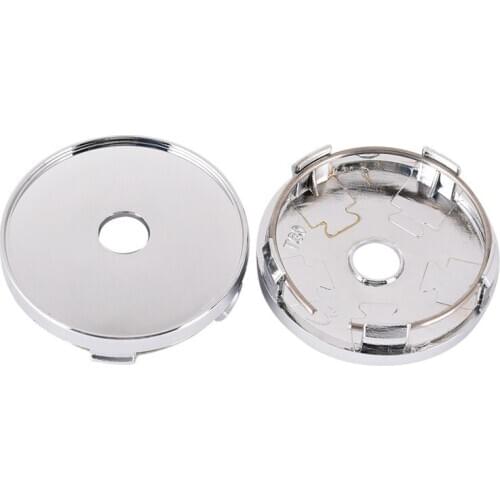 2pcs UNIVERSAL Car Van Alloy Wheel Center Hub Cap Sticker Plastic 60MM Tyre Replacement Wheels Accessories