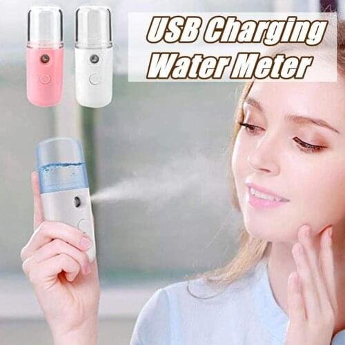 2021 NEW Nano Vaporizer Face Spa Moisturizing Mist Spray Machine Steamer Humidifier USB Skin Care Beauty Tools