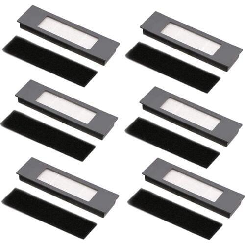 6Pcs Filters Sponges Set for Ecovacs Deebot Ozmo 920 950 Vacuum Cleaner Parts