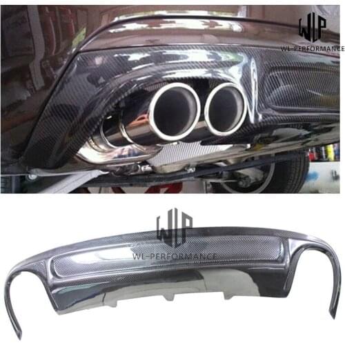A5 S5 Style High Quality Carbon Fiber Rear Lip Diffuser 4door Car Styling For Audi A5 Car body kit 2012-up