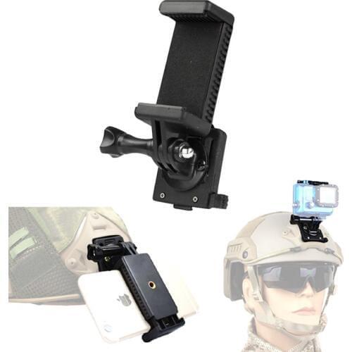 Tactical Helmet Accessories NVG Mount Base Connecter Adapter Fixed Mount for Mobile Phone Gopro Hero 1 2 3 4 Camera