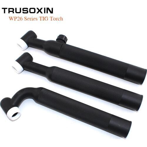 TIG Welding machine welder accessories/parts WP26/WP26F/WP26V/SR26 With Gas Valve Can Be Bent TIG Welding torch/gun Head